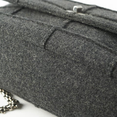 Chanel 2.55 Panelled Shoulder Bag Anthracite Grey