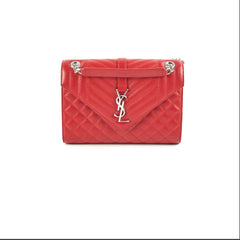 Saint Laurent Envelope Red Medium