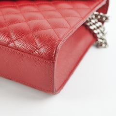 Saint Laurent Envelope Red Medium