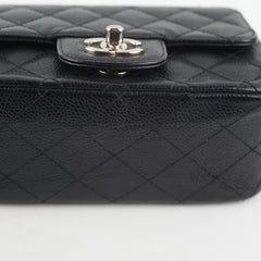 Chanel Caviar Mini Square Bag Black
