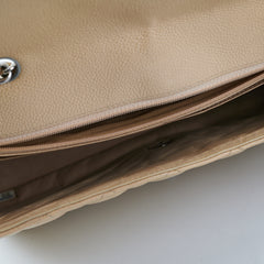 Chanel Classic Flap Jumbo Caviar Beige