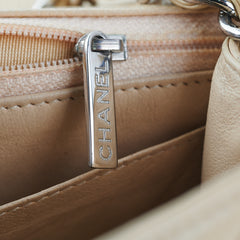 Chanel Classic Flap Jumbo Caviar Beige