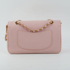 Chanel Double Flap Caviar Medium/Large Dusty Pink