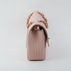 Chanel Double Flap Caviar Medium/Large Dusty Pink