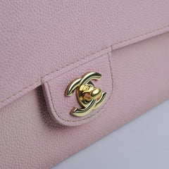 Chanel Double Flap Caviar Medium/Large Dusty Pink
