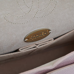 Chanel Double Flap Caviar Medium/Large Dusty Pink