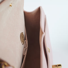 Chanel Double Flap Caviar Medium/Large Dusty Pink