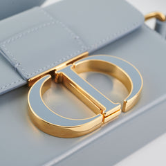 Dior 30 Montaigne Bag Blue-Gray