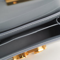 Dior 30 Montaigne Bag Blue-Gray