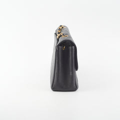 Chanel Vintage Caviar Medium Diana Flap Bag Black
