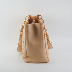 Chanel Caviar Grand Shopping Tote GST Beige