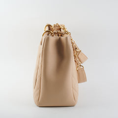 Chanel Caviar Grand Shopping Tote GST Beige