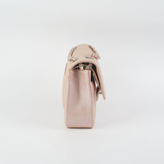 Chanel Classic Flap Medium 17B Rose Gold Caviar SHW