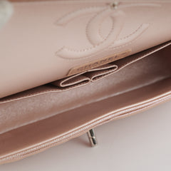Chanel Classic Flap Medium 17B Rose Gold Caviar SHW