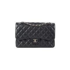 Chanel Classic Flap Jumbo Black Caviar SHW
