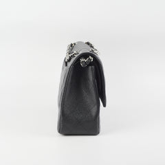 Chanel Classic Flap Jumbo Black Caviar SHW