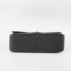 Chanel Classic Flap Jumbo Black Caviar SHW