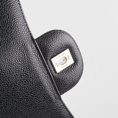 Chanel Classic Flap Jumbo Black Caviar SHW