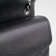 Chanel Classic Flap Jumbo Black Caviar SHW