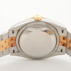 Rolex DateJust 36 MM Two Tones Gold Dial Diamonds Jubilee