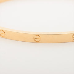 Cartier Love Bracelet Small Model 18k Yellow Gold size 17